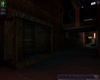 Deus Ex: An inconspicuous door deep in the canals of Hong Kong, where you have no business in the first place. Deus Ex: Hong Kong canals